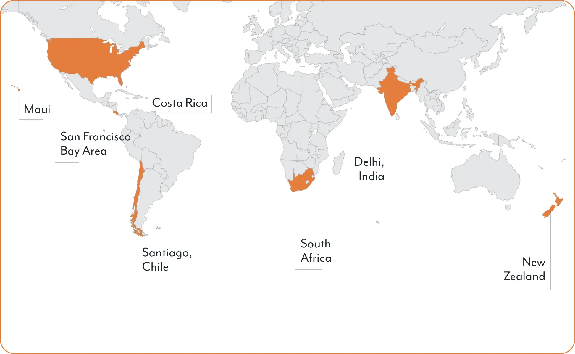 deBCor global offices
